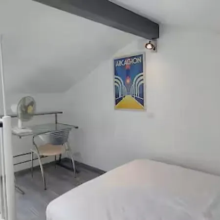 Centre D'arcachon, Maison T2 Avec Mezzanine Et Terrasse Ferienhaus